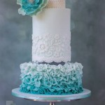 Adorable Ruffle Cake