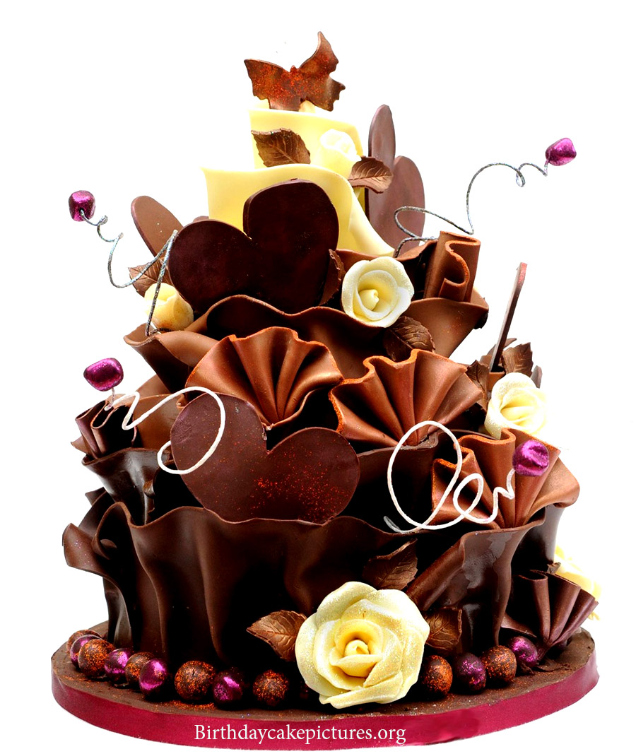Send Beautiful dark chocolate cake Online | Free Delivery | Gift Jaipur