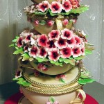 Beautiful Cake with Beautiful Flowers