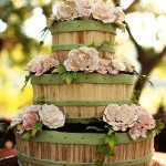 Cake for Vineyard or Garden Wedding