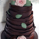 Chocolate with Pink Roses