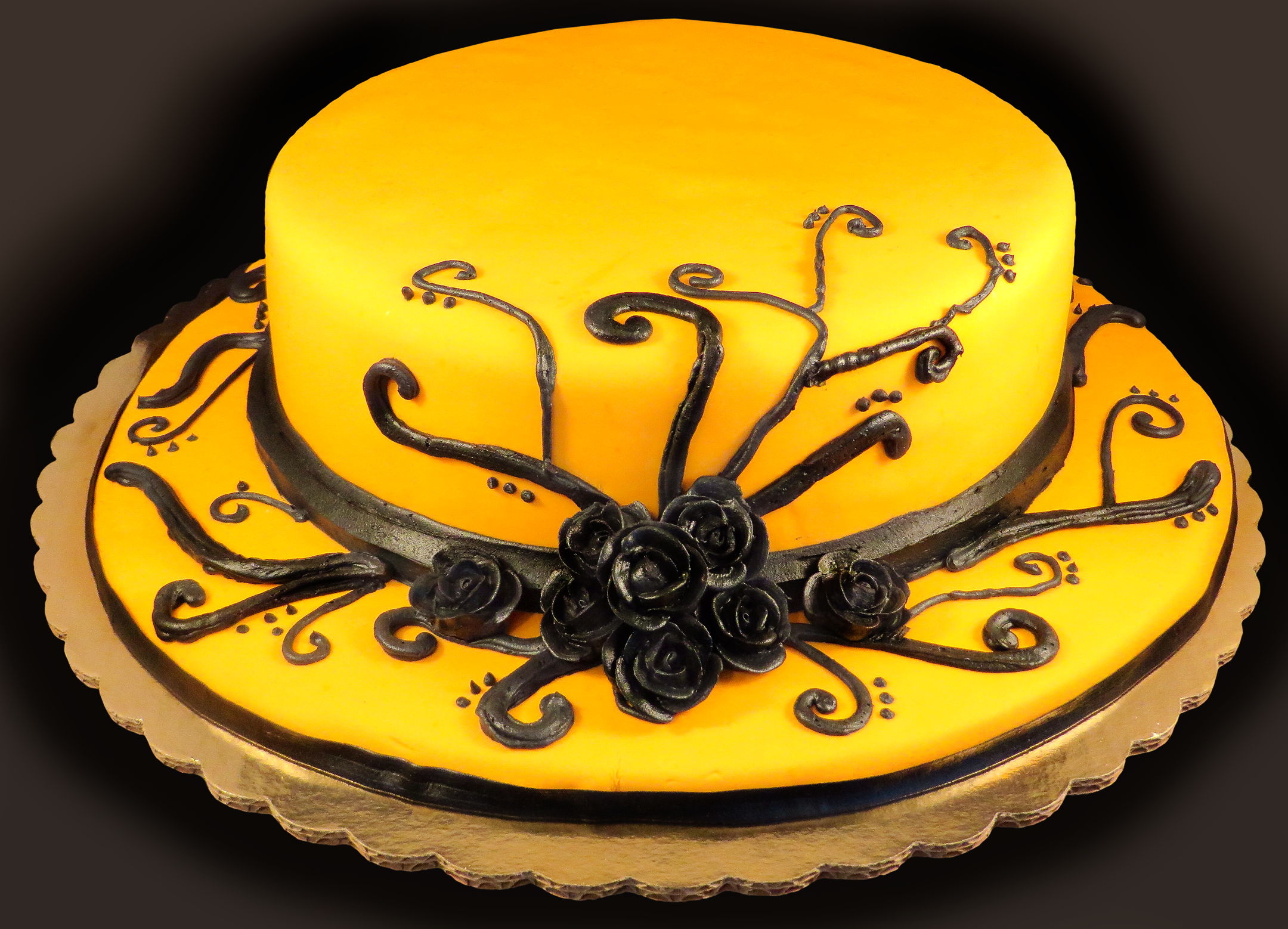 Willy Wonka Hat Layer Cake - Classy Girl Cupcakes