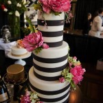 Kate Spade Inspired Wedding Cake