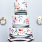 Nice Hand Painted Wedding Cake