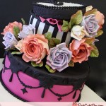 Pretty Cake with Flowers