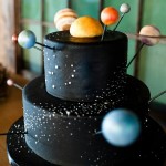 Solar System Wedding Cake