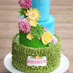 Spring Flowers Cake