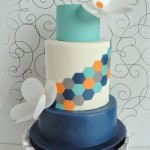 Super Pretty Geometric Cake