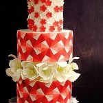 Abstract Cake Design