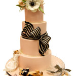 Blush Pink Wedding Cake with a Twist