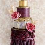 Carnival Ticket Wedding Cake