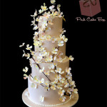 Champagne Dogwood Cake