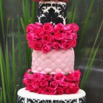 Damask Wedding Cake