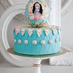 Faberge Egg Inspired Turquoise Little Cake