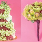 Fashion-Inspired Wedding Cakes