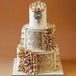 Fashion-Inspired Wedding Cakes