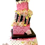 Gift Box Bridal Shower Cake