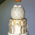 Hot Air Balloon Wedding Cake