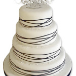 Iced Wedding Cake by Rita