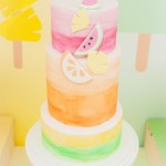 Popsicle Themed Birthday Cake