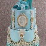 Pretty Shoe Cake