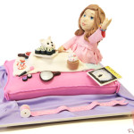 Rena’s Sleepover Themed Birthday Cake