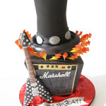 Rock N’ Roll Birthday Cake