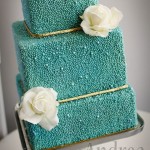 Tiffany Blue Wedding Cake