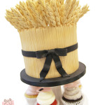 Wheat Stalks Cake Topper