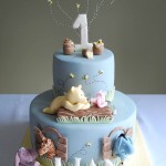 1st Birthday - Classic Winnie the Pooh Cake