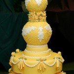 Beauty and the Beast Wedding Cake