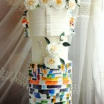 Colorful Wedding Cake