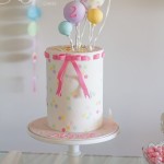 Confetti and Balloons Birthday Cake by Blissfully Sweet