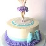 Cute Ballerina Cake