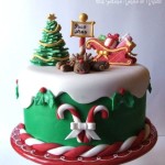 Cute Christmas Cake