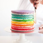 Cute Rainbow Cake