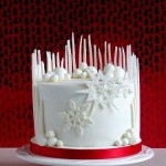 Elegant Christmas Cake