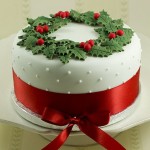 Elegant Christmas Cake