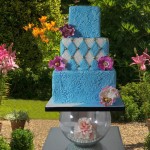 Fashion Inspired Wedding Cake