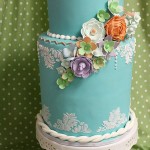 Floral Wedding Cake