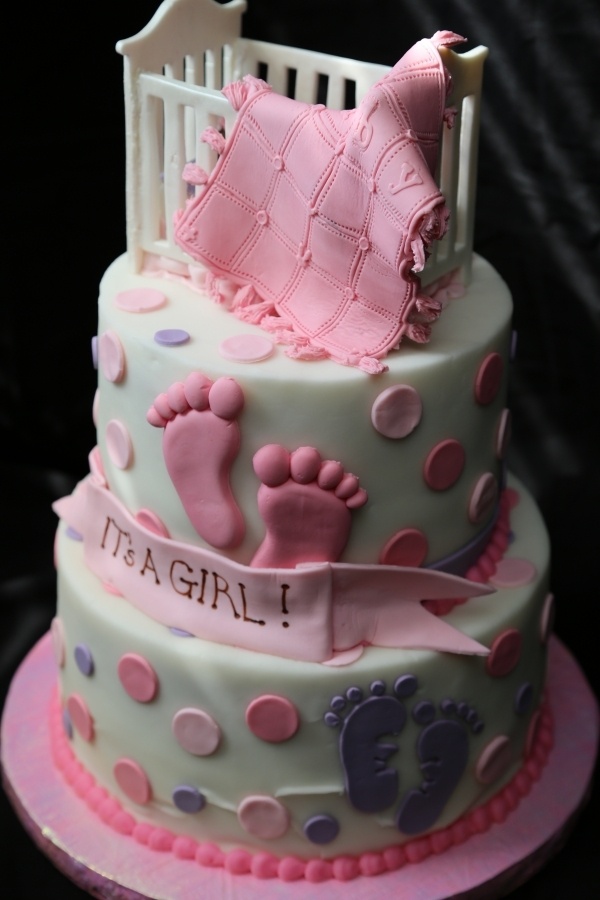 baby shower cake ideas for girl