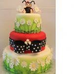 Lady Bug Baby Shower Cake