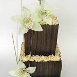 Lovely Orchid Cake