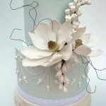 Magnolia Tiered Cake