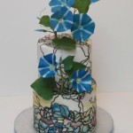 Morning Glory and Stained Glass Cake