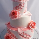 Pink White Cake