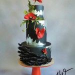 Poppies For Marie - Cake by Jeanne Winslow