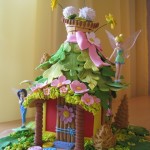 Tinkerbell House Cake