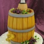 Wine Themed Cake