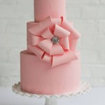 Amazing Tiered Pink Cake with Large Bow